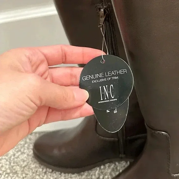 Beautiful brown leather riding boots - Picture 6 of 7